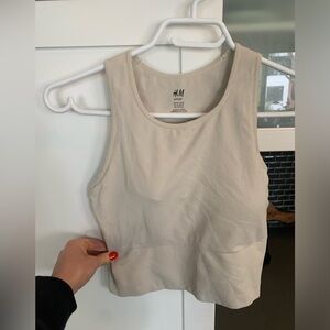 H&M ribbed sports bra